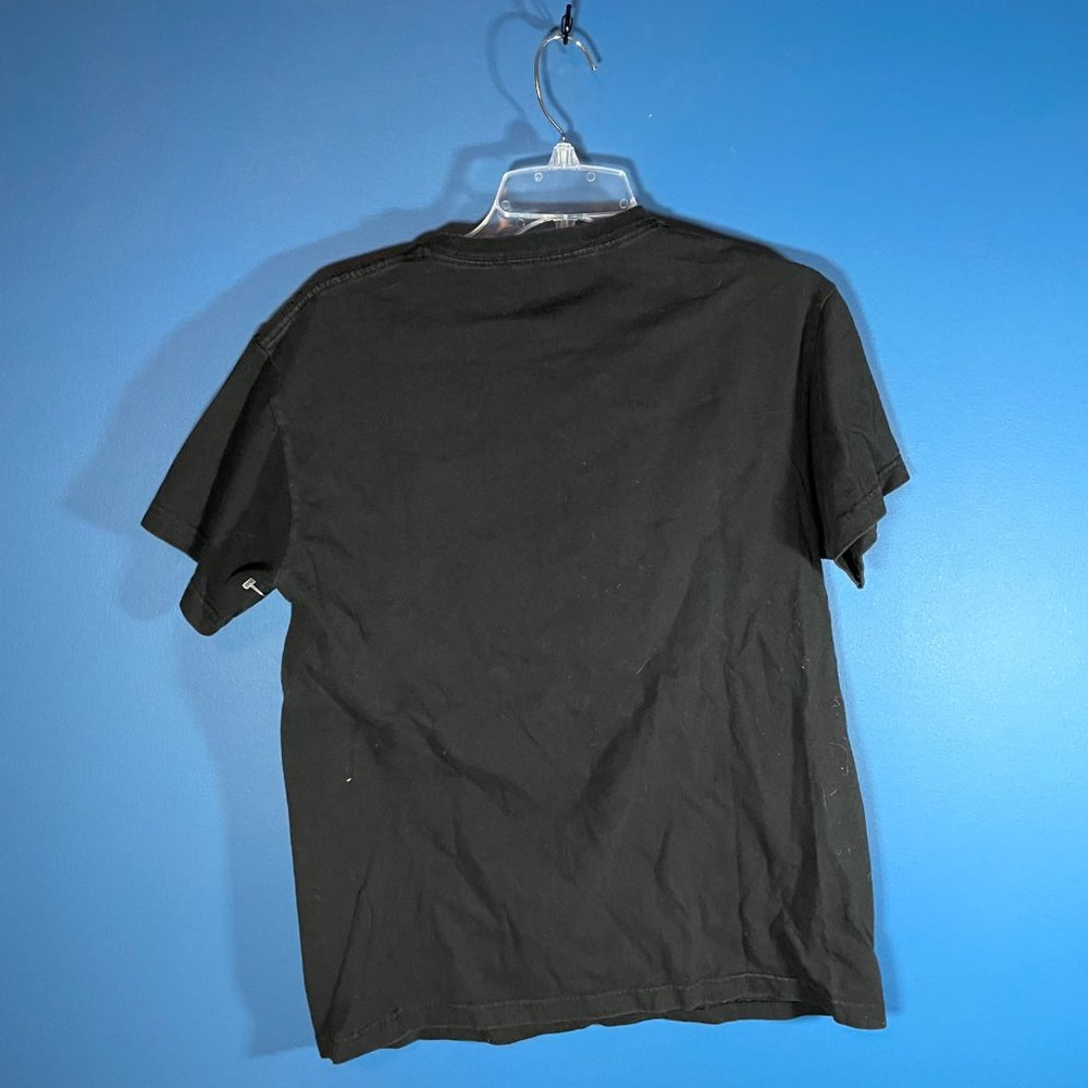 Chicago Bulls - Majestic Men's Black Short Sleeve Graphic T-Shirt - Size M - Picture 4 of 4